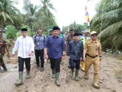 Kunjungi Lalan Muba, Gubernur Respon Keluhan Warga Soal Infrastruktur,  Listrik  dan  Signal  Dikawasan Perairan   