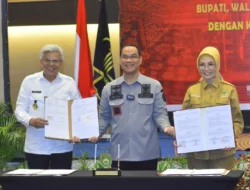 Sinergi Layani Masyarakat  Bidang HAM,Pemprov. Sumsel Sinergi dengan Kanwil Kemenkum HAM Sumsel