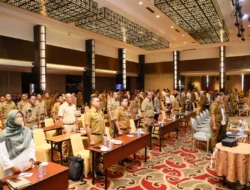 Sekda Supriono Buka Ratek Sinkronisasi Program Kegiatan Pembangunan  Antara Pemprov Dengan Kabupaten/kota  Se Sumsel