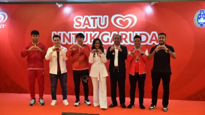 Kolaborasi PSSI &Wall’s, Luncurkan Kampanye Satu Hati untuk Garuda