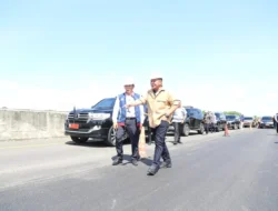 Gubernur Pastikan H-10 Lebaran Tol Palembang-Kayuagung Sudah Kondisi Mantap 