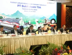 Wagub Sumsel Mawardi Yahya Apresiasi Kinerja Positif PTBA Sepanjang Tahun 2022 