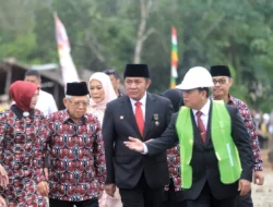 Wapres Tinjau Program Bedah Rumah di Kabupaten Banyuasin