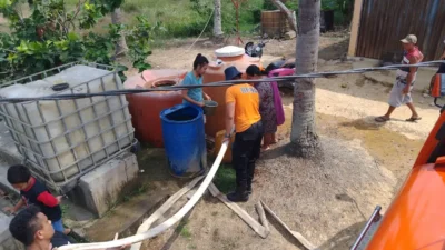 Pesan Pj Bupati Muba untuk Warga Dusun Terkait Air Bersih Saat Musim Kemarau