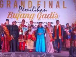 Grand Final Bujang Gadis Kesehatan Palembang, Dimas Aria Nugraha dan Putri Aprianita Terpilih Jadi Bujang Gadis Kesehatan 2023