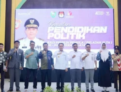Pj Gubernur Sumsel Gelar Sosialisasi  17 Ribu Lebih Pemilih Pemula