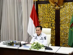 Pj Gubernur Agus Fatoni Hadiri Rakor Terkait Pelaksanaan Pilkada dan Tata Kelola Penyelenggaraan Pemda bersama Mendagri