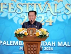 Pj Gubernur Agus Fatoni Buka Syariah Festival Sriwijaya 2024 BI Perwakilan Sumsel