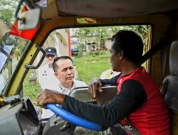 Hindari Macet, PJ Gubernur Stop Angkutan Truk Yang Melintas di Jalan Palembang – Betung