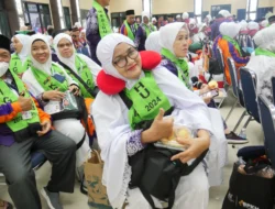 Pemberangkatan Terakhir Gelombang Pertama, Jemaah OKU Selatan Menuju Tanah Suci
