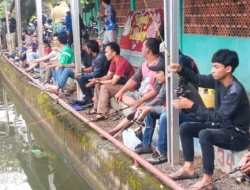 HPN PWI Sumsel 2024, Ratusan Peserta Berpartisipasi Ikut Lomba Mancing