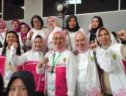 Pj Ketua TP PKK Melza Elen Setiadi Optimis Tim Perwosi Sumsel Jadi Juara Lomba  Senam Kreasi Memperebutkan Piala Ibu Negara RI