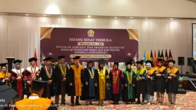 Wisuda ke-45 Program Sarjana dan Program Magister  STISIPOL Candradimuka Diikuti 311 Orang, Ketua STISIPOL Candradimuka Sampaikan Ini