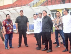 Pj Gubernur Elen Setiadi Dampingi Menpora RI Tinjau Fasilitas Olahraga di Jakabaring Sport City 