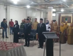 Asgianto, ST Bupati Kabupaten PALI Lantik Tiga Pejabat Administrator di Lingkungan Pemerintah Kabupaten