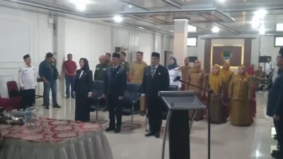 Asgianto, ST Bupati Kabupaten PALI Lantik Tiga Pejabat Administrator di Lingkungan Pemerintah Kabupaten