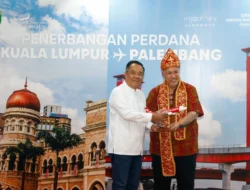 Wagub Cik Ujang Hadiri Pembukaan Penerbangan AirAsia Rute Palembang–Kuala Lumpur