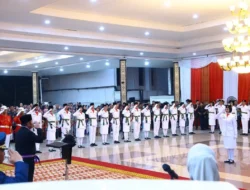 Gubernur Herman Deru Kukuhkan 50 Paskibraka Sumsel, Tekankan Semangat Satria dan Teladan Bangsa”