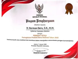 Panen Raya Nasional 2026, Presiden Apresiasi Kontribusi Sumsel Wujudkan Swasembada Pangan