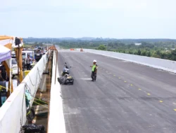 Gubernur Sumsel Herman Deru Tinjau Kesiapan Jalur Mudik Tol Kapal Betung Jelang Operasi Ketupat 2026
