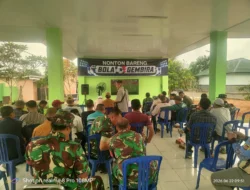 TNI, Pers, dan Mahasiswa Bersatu dalam “Bola Gembira”, Perkuat Sinergi untuk Banyuasin