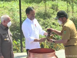 Bawa Tanah Dari Bumi Sriwijaya, Gubernur Sumsel Ikuti Prosesi Penyerahan Tanah dan Air di Titik  Nol Kilometer IKN