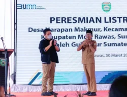 Walah… Ternyata 30 Tahun Daerah Ini Belum Tersentuh Listrik, Tapi Kini Sudah Terang Menderang,  Ada 2 Desa Lagi yang Belum, Ini Responnya Gubernur Sumsel