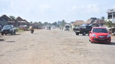 Urai Kemacetan ke Musi VI Palembang,  Pemprov Sumsel Targetkan  Pembangunan Jalan Tembus KH Wahid Hasyim Rampung Tahun Ini