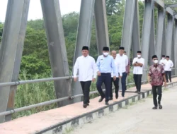 Pastikan Progres Jalan Penghubung, Gubernur Laksanakan Peninjauan