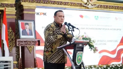 Pentingnya Peran Keluarga  Dalam  Pencegahan Korupsi, Herman Deru Kukuhkan Penyuluh Antikorupsi  