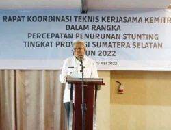 Pemprov Sumsel Terus Turunkan Angka Stunting, Bentuk Satgas dan Rekrut Tenaga Pendamping   