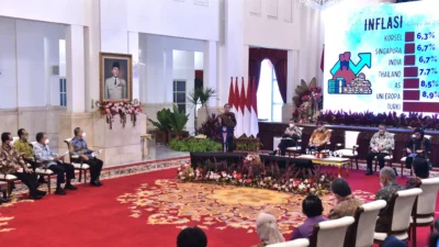 Rakornas Inflasi, Presiden Minta Pusat dan Daerah Kerjasama Atasi Inflasi