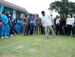 Ratusan Pelajar SMA Lomba Olahraga Tradisional