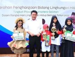Hari Lingkungan Hidup Sedunia, 6 Kepda di Sumsel Peroleh Penghargaan Nirwasita Tantra
