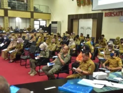 Sekda SA Supriono Evaluasi  Budaya Kerja ASN Dilingkup Pemprov  Sumsel