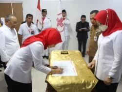 Lantik Pengurus PMI Lubuklinggau, Ketua Nyatakan Organisasi Itu Terus Komitmen Jalankan Misi  Kemanusiaan