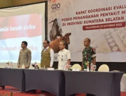 Hasil Evaluasi, Kasus  PMK di Sumsel Masih Dapat  Dikendalikan 