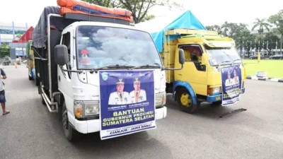 Pemprov Sumsel Bantu Korban Gempa Cianjur