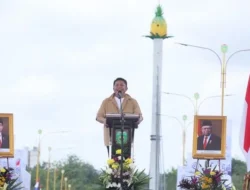 Gubernur Resmikan Fly Over Patih Galung Kota Prabumulih