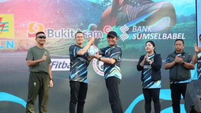 Pagaralam Kembali Gelar Sriwijaya Dempo Run