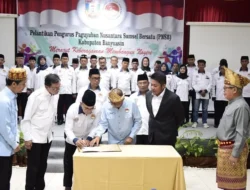 Lantik Pengurus PNSB, Gubernur Nyatakan  Kerukunan Antar  Etnis Anggota PNSB, Modal Utama Menjaga  Sumsel Zero Konflik