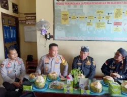 Kapolres Banyuasin Kunker ke Pulau Rimau, minta Anggota Membantu Masyarakat