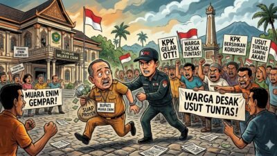 Muara Enim Gempar! KPK Gelar OTT, Warga Desak Usut Tuntas Sampai Akar