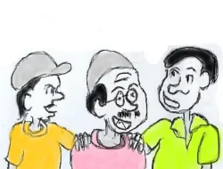 “Keno marah trusss.. !!”