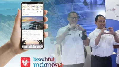 Tingkatkan Kunjungan Wisatawan, Menparekraf Soft Launching  Aplikasi Cantik Indonesia