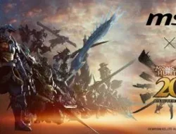 MSI dan CAPCOM Rayakan Perayaan Monster Hunter ke-20 dengan Membuat Produk Gaming Edisi Terbatas