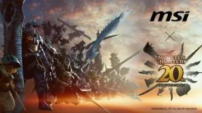 MSI dan CAPCOM Rayakan Perayaan Monster Hunter ke-20 dengan Membuat Produk Gaming Edisi Terbatas