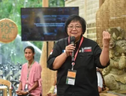Menteri KLH Perkenalkan Bambu Pada Peserta KTT G20