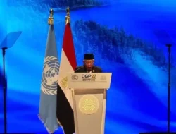 Cegah Hilangnya Sumber Daya Hayati,  Wapres Ajak Negara Peserta KTT COP ke-27 Jalin Kerja Sama