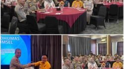 Bentuk Pengakuan Mitra Strategis, Ketua AMKI Sumsel Dipercaya Isi Materi Rakernis Humas Polda